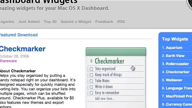 Widgets on MAC OS X смотреть онлайн