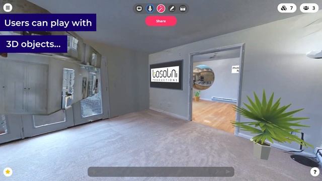 Mozilla Hubs virtual chatroom meets Matterport 3D models смотреть онлайн