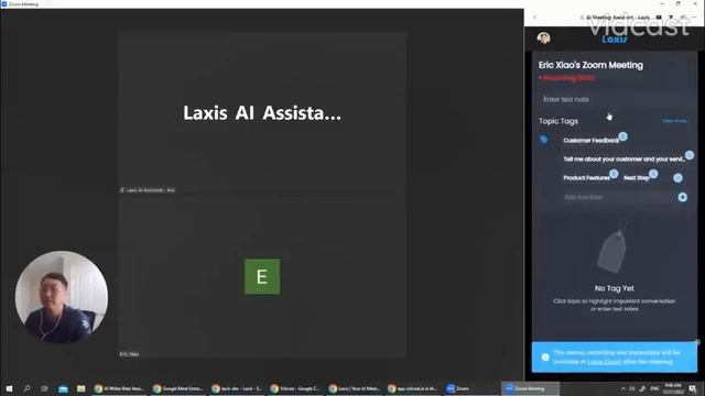 Laxis AI Meeting Assistant for Zoom | AI Note Taking in Zoom Meeting смотреть онлайн