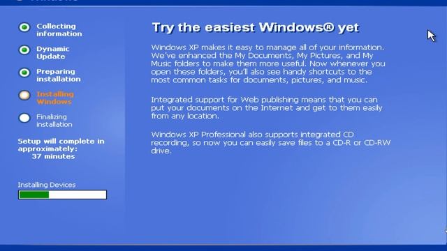 Обновление с Windows Longhorn XP сборка 3713 до Windows Longhorn XP сборка 3718 смотреть онлайн