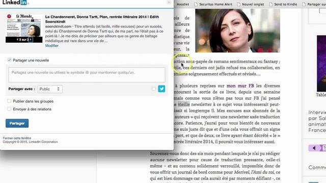Ajouter l'extension "Partager sur LinkedIn" à votre navigateur Chrome смотреть онлайн