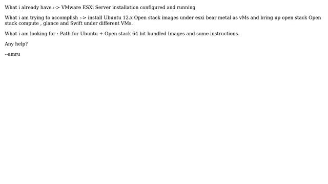 Ubuntu: Ubuntu Openstack Image for ESXi Server смотреть онлайн