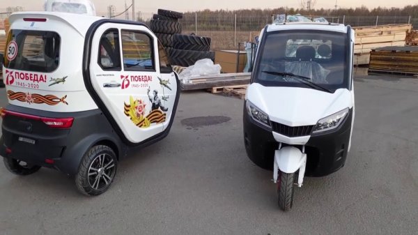 ОБЗОР ЭЛЕКТРО ТРИСКУТЕР _ ТРИЦИКЛ С КАБИНОЙ REDANT 2200 _ ЗВОНИТЕ И ЗАКАЗЫВАЙТЕ .mp4