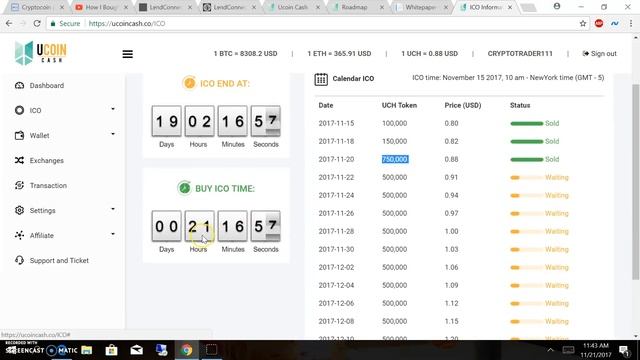 Ucoin Cash ICO coming up смотреть онлайн