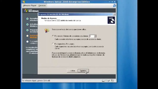 Instalación de Windows 2003 Enterprise Edition III/IV (www.sudano.net) смотреть онлайн
