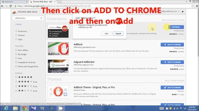 HOW TO BLOCK ADS IN GOOGLE CHROME OR ANY OTHER BROWSER USING EXTENSION смотреть онлайн