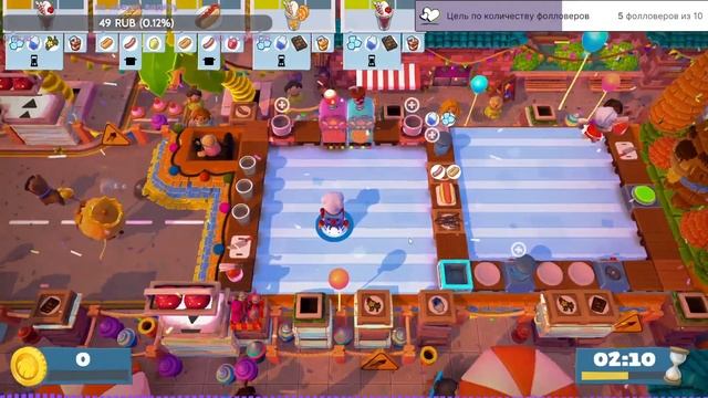 БЕШЕННАЯ КУХНЯ (Jekas акула) | КООП Стрим | OVERCOOKED! 2