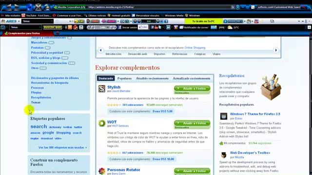 obtener complementos para firefox смотреть онлайн