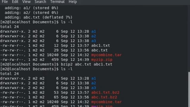 Zip and combine in Linux смотреть онлайн