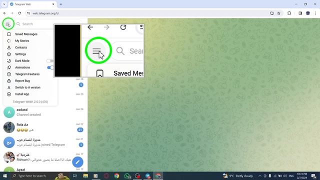 How To Delete Multiple Contacts In Telegram On PC смотреть онлайн