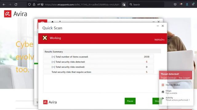 Avira Virus SCAM смотреть онлайн