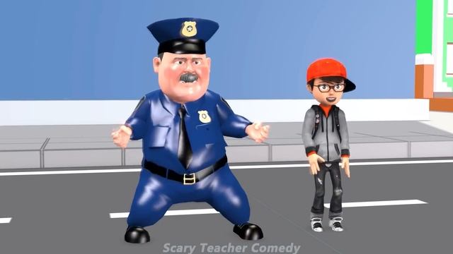 Good Nick Became NickHulk Police Brave vs Zombie Chucky save Papa Police - Scary Teacher 3D Story смотреть онлайн