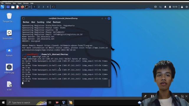 Materi kali_linux : whois, ip2location, dnsdumpster dll смотреть онлайн