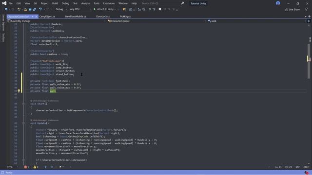 SIMPLE FOOTSTEP IN FPS MOBILE UNITY смотреть онлайн