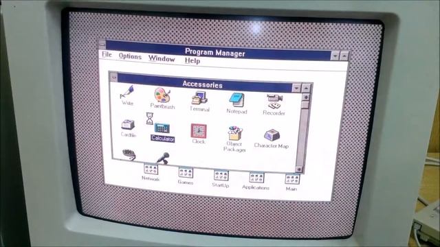 Windows 3.11 for Workgroups смотреть онлайн