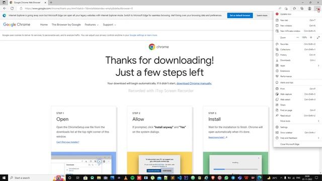 How to download google chrome on Laptop windows 10/8.1/7 +डाउनलोड कैसे करे Google Chrome लैपटॉप में смотреть онлайн