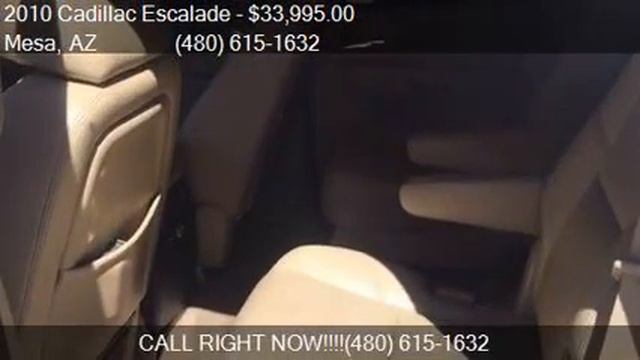 2010 Cadillac Escalade Premium AWD 4dr SUV for sale in Mesa, смотреть онлайн