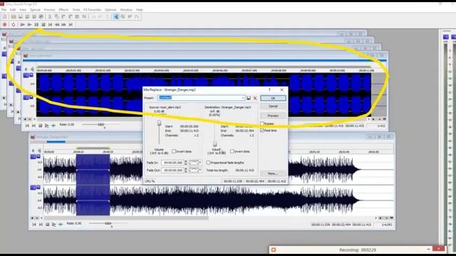 How to make a mix - Sony Sound Forge 9.0 смотреть онлайн