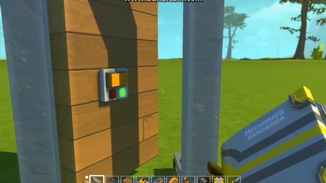 как сделать дверь в scrap mechanic смотреть онлайн