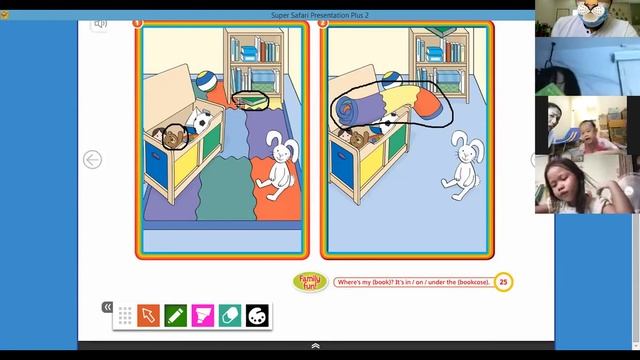 K 2/1 MBP | Super Safari 2 | Unit 2: My Room | In On Under | (Part 2) смотреть онлайн