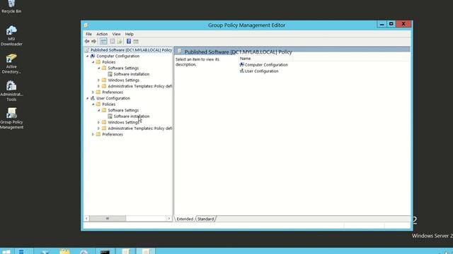 Group Policy - Deploying software packages смотреть онлайн