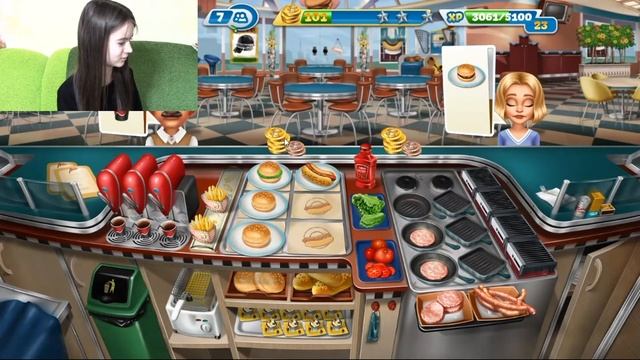 Играю в игру Кухонную лихорадку смотреть онлайн