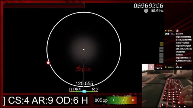 Floxytek - Opera [Insane] + DTHR 805pp 98.94% NEW TOP PLAY смотреть онлайн