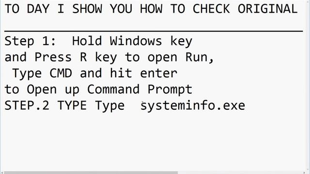 HOW TO CHECK ORIGINAL INSTALLATION DATE OF WINDOWS смотреть онлайн