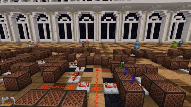 The Phantom of the Opera - Masquerade [Minecraft Noteblocks] смотреть онлайн