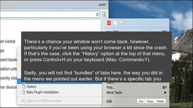 How to Restore Your Chrome Tabs When There’s No “Re-Open Last Session” Button смотреть онлайн