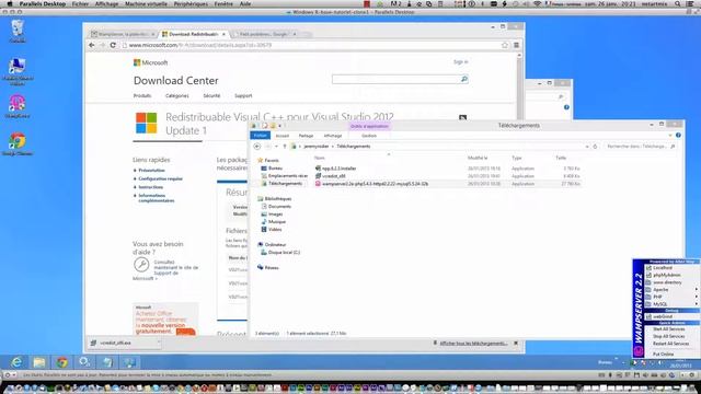 Windows 8 installation de Wamp server (serveur en local) смотреть онлайн