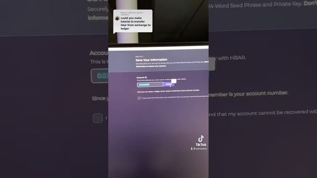 How To Transfer HBAR From Exchanges To Ledger #ledger #hbar #hedera #iso20022 #hashpack