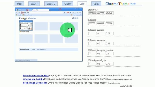 criando um tema pro google chrome смотреть онлайн