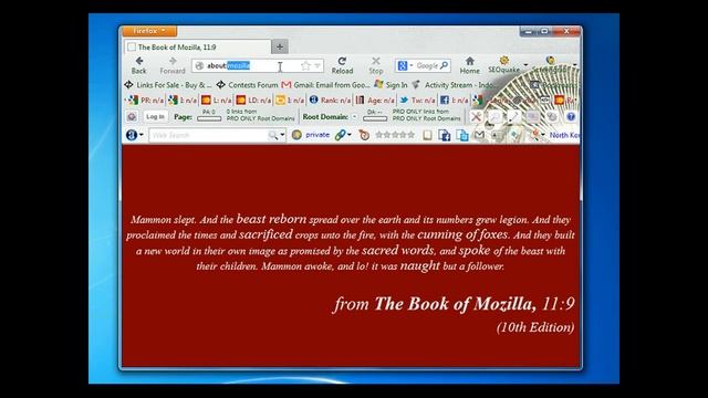 FireFox Easter Eggs смотреть онлайн