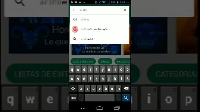 Grabar la pantalla de android 4.2.2 / no root смотреть онлайн