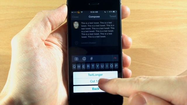 iOS 7 Jailbreak Tweak - Infinite Tweet 2 смотреть онлайн