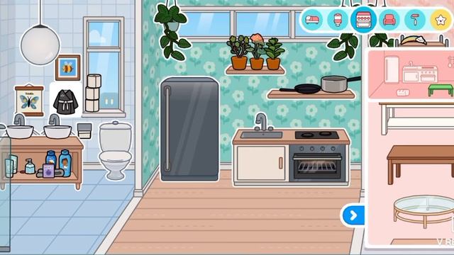 Бесплатная красивая Кухня 👍 #TocaBoca#ТокаБока смотреть онлайн