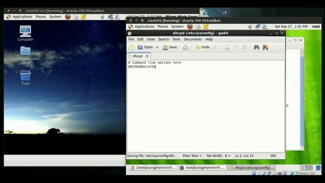 How to configure DHCP - CentOS 6.5 смотреть онлайн