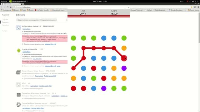 [ARChon] Test de Dot Dot (Apk Android dans Chrome) смотреть онлайн