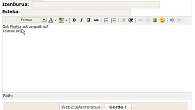 Firefox eta Xuxen integratuta blogari.net-en смотреть онлайн