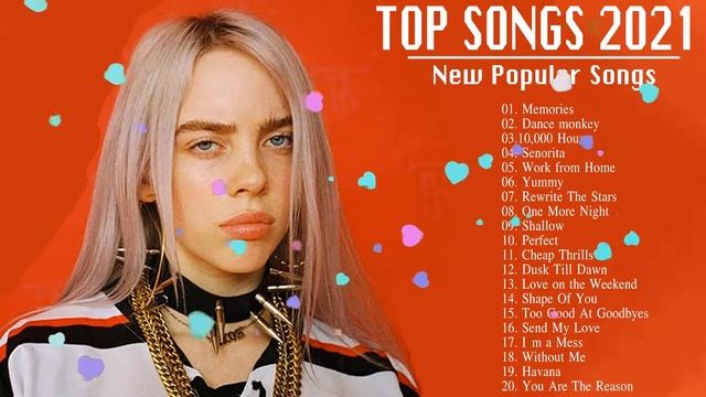 Angielskie Piosenki 2021 🎵 Najlepsza Angielska Lista Odtwarzania Muzyki 2021 смотреть онлайн