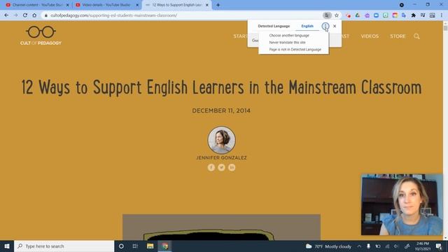 Translate Websites , Webpages in Google Chrome Web Browser смотреть онлайн