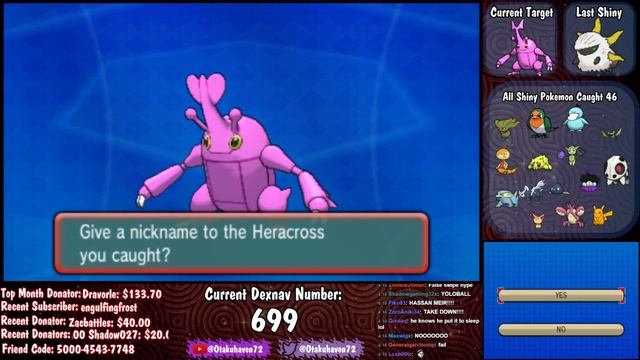 Live Shiny Heracross 699 Dexnav - Pokemon Omega Ruby & Alpha Sapphire смотреть онлайн