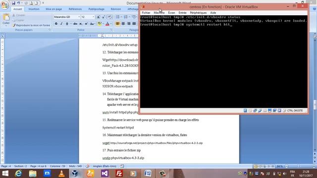 Installation de virtual box sur centOS 7 serveur et le manager en utilisant phpvirtualbox смотреть онлайн