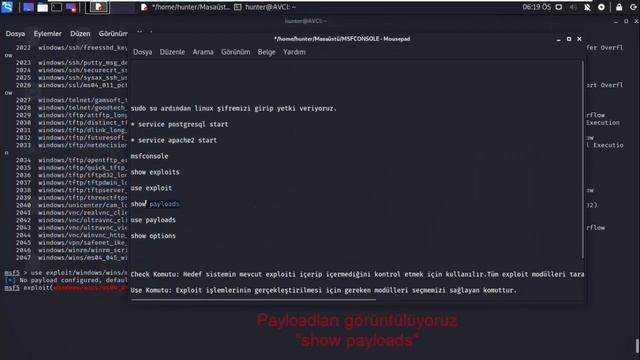 Kali Linux Metasploit Kullanımı BİLGİSAYARA Sızma'nın Yolları Hack Dersleri Siber Güvenlik Dersleri смотреть онлайн