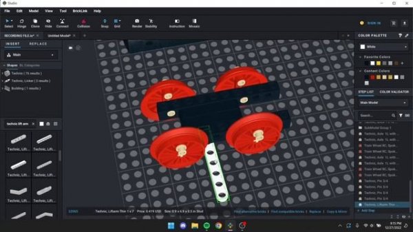 LEGO Steam Train MOC (with commentary)