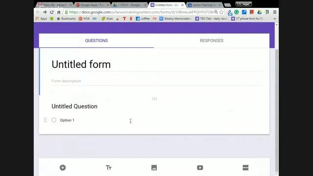 Larson Training Centers (Las Vegas) Google Apps / Forms (day 2) смотреть онлайн