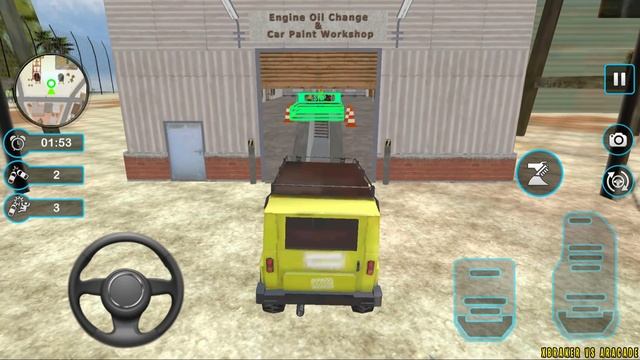 Car Wash Garage Service Workshop - 4x4 Safari Lion Modern Auto Wash - Android Gameplay смотреть онлайн