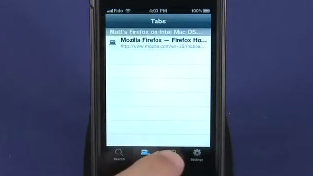 Firefox Home for iPhone review смотреть онлайн