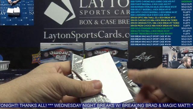 2020 Topps Chrome Baseball Jumbo HTA 8 Box Case Break #15 смотреть онлайн
